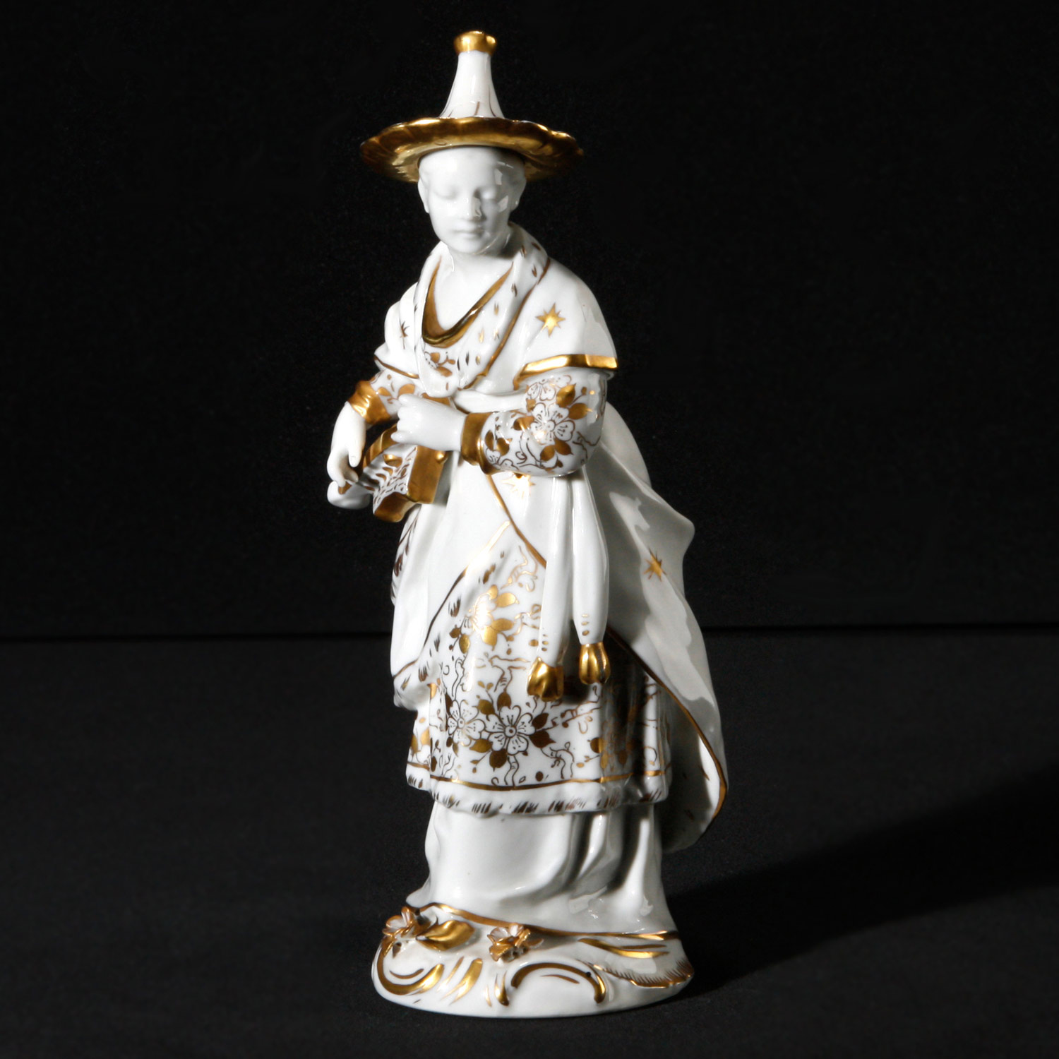 Chinesin mit Drehlaute