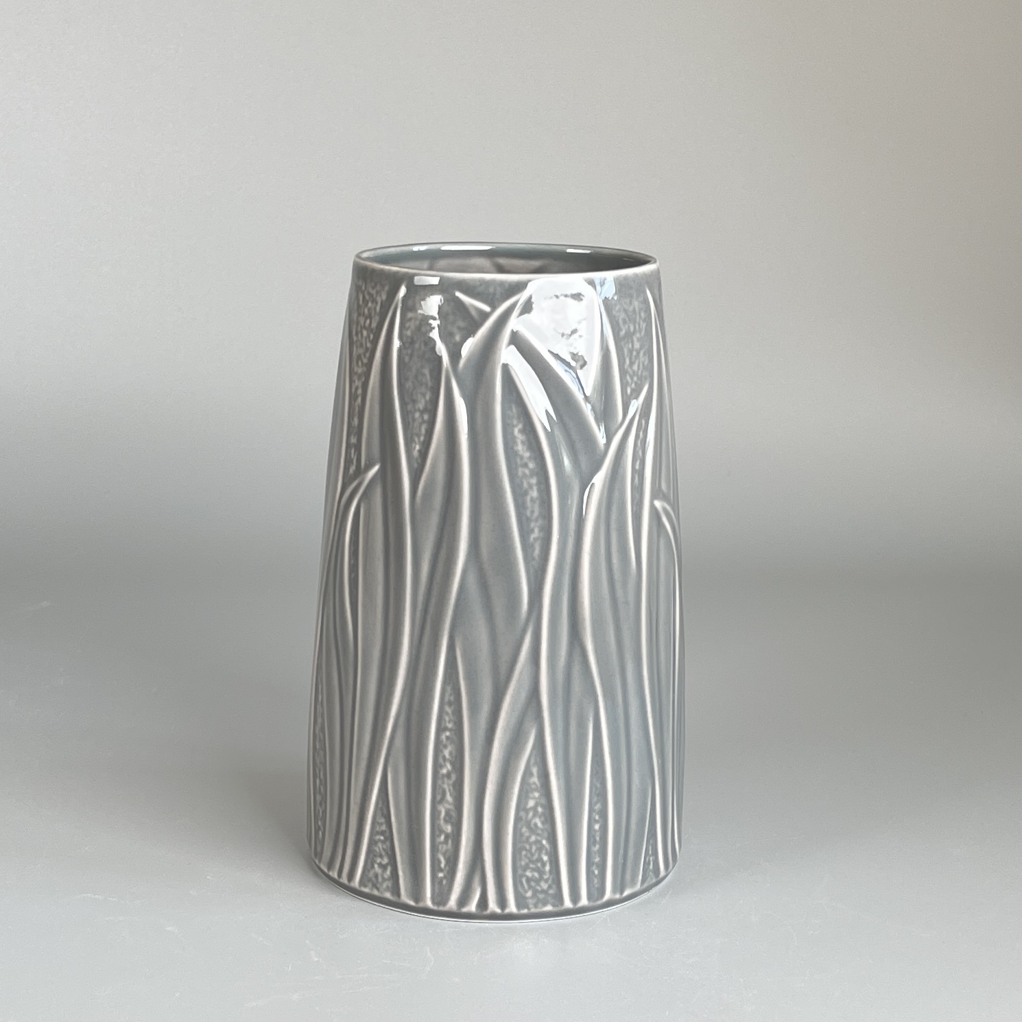 Vase GRAMINA grau 19cm