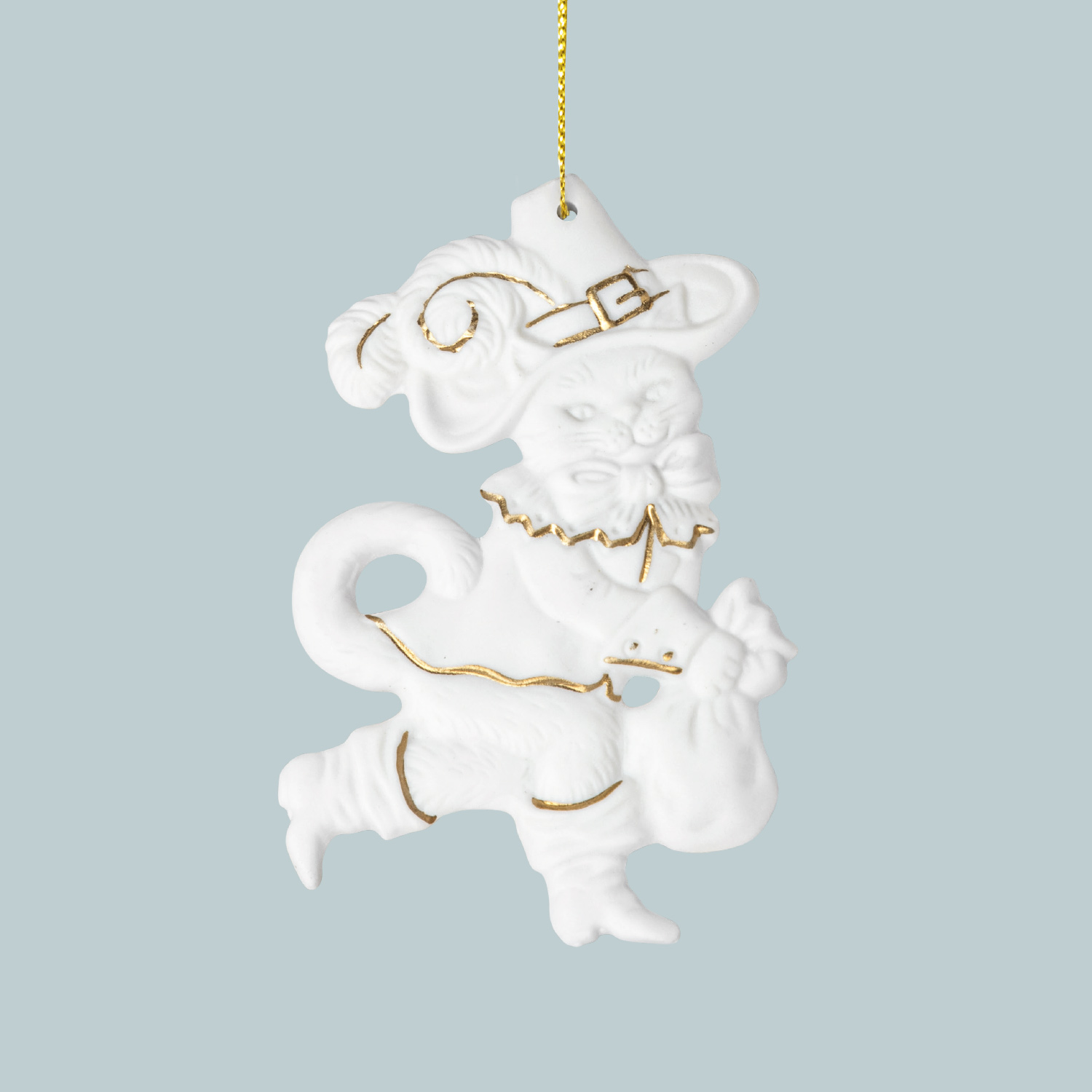 Weihnachtsanhänger Gestiefelter Kater