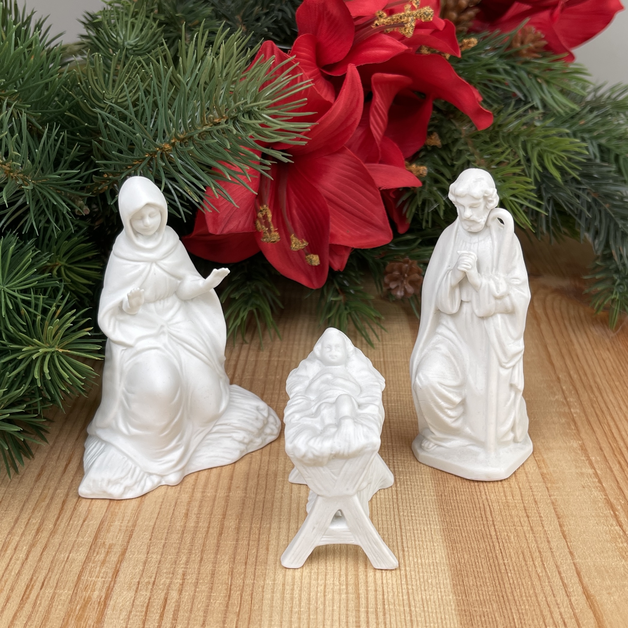 Krippenfigur, 3er-Set