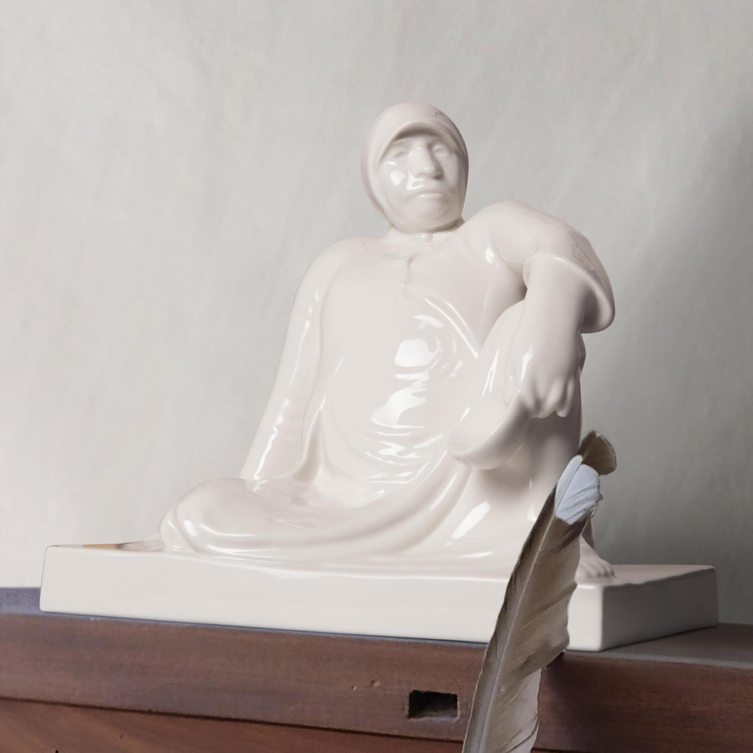 Barlach "Russische Bettlerin"