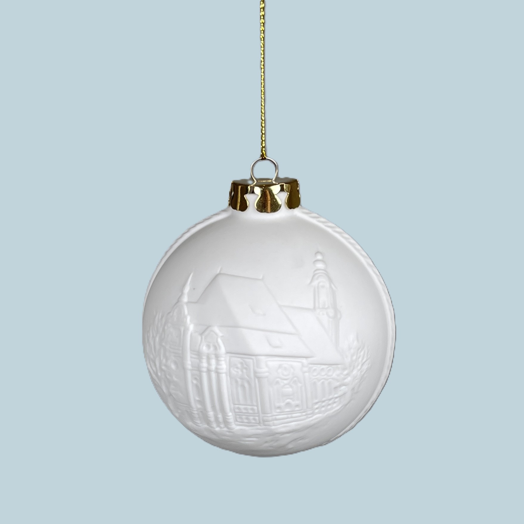 Weihnachtskugel 6cm, Wieskirche