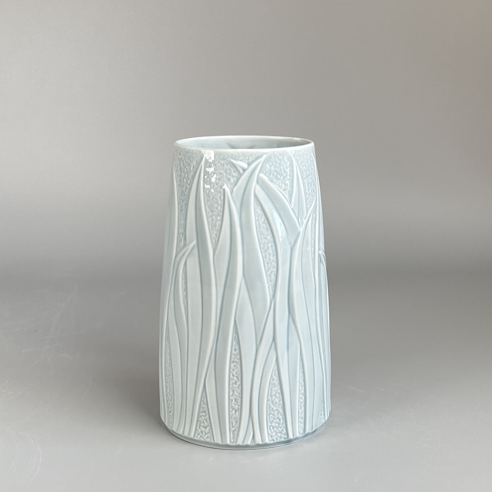 Vase GRAMINA arktisblau 19cm